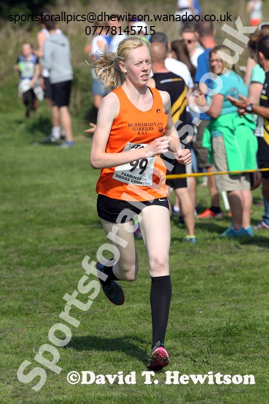 Senior womens Sunderland Harreirs Cross Country. Photo: David T. Hewitson/Sports for All Pics